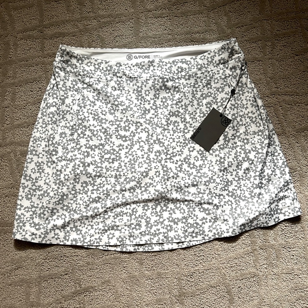 NEW G Fore A Line Silky Golf Skirt